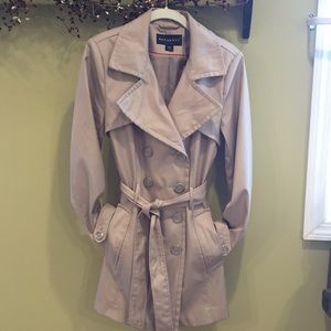 Tan Trench Coat size Medium